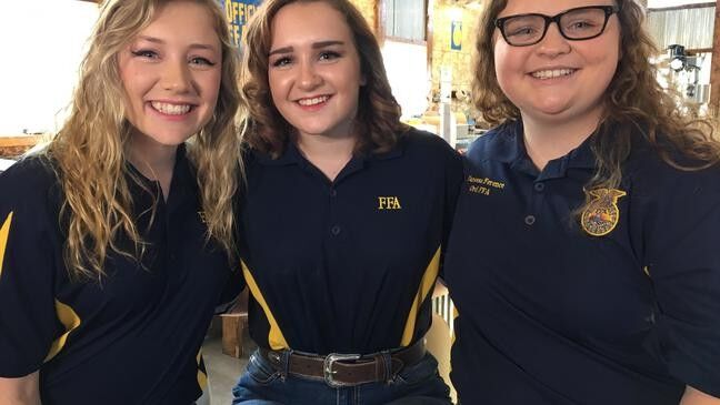 Josie, Sadie and Vickie Ference